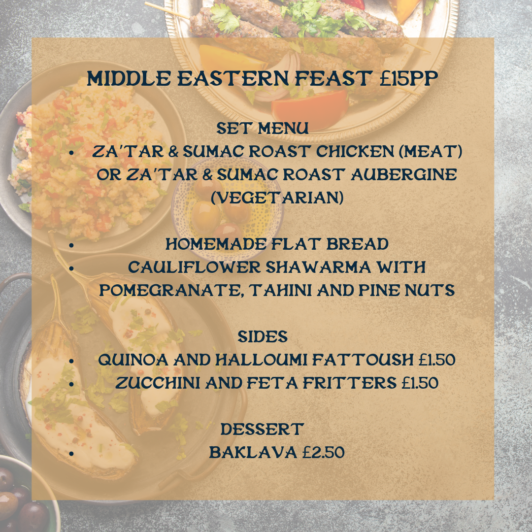Mideast feast outlet